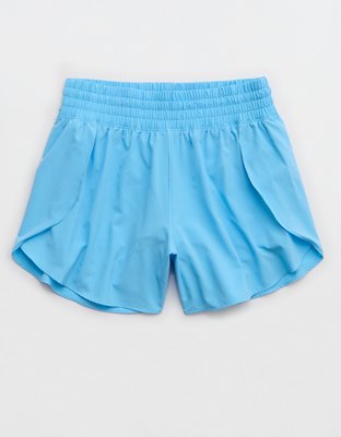 OFFLINE By Aerie High Waisted 3" Butterfly Hem Hot Stuff Short