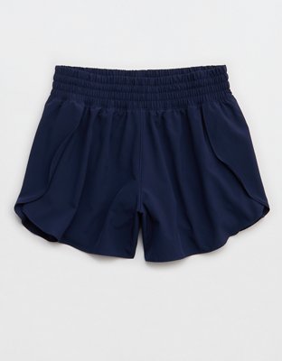 OFFLINE By Aerie High Waisted 3" Butterfly Hem Hot Stuff Short