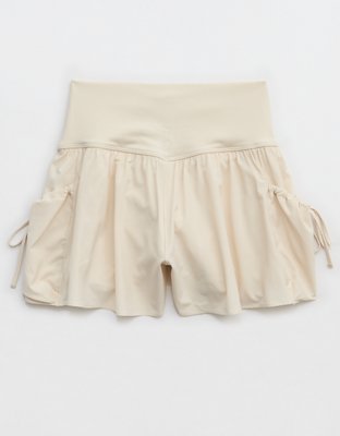 OFFLINE By Aerie Real Me Ruched Pocket Flowy Short