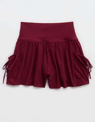 OFFLINE By Aerie Real Me Ruched Pocket Flowy Short