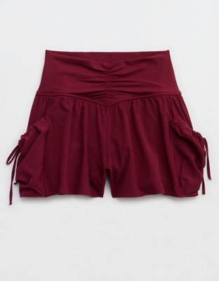 OFFLINE By Aerie Real Me Ruched Pocket Flowy Short