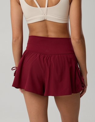 OFFLINE By Aerie Real Me Ruched Pocket Flowy Short