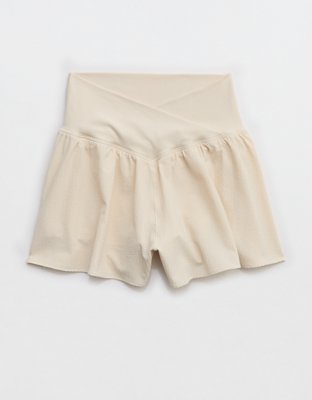 OFFLINE By Aerie Real Me Seersucker Crossover Flowy Short