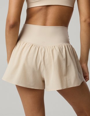 OFFLINE By Aerie Real Me Seersucker Crossover Flowy Short