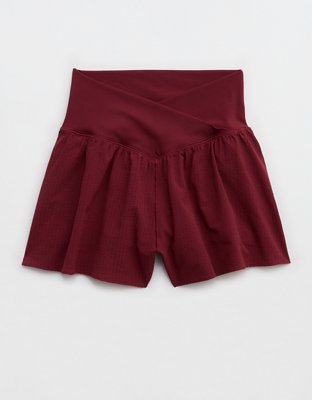 OFFLINE By Aerie Real Me Seersucker Crossover Flowy Short