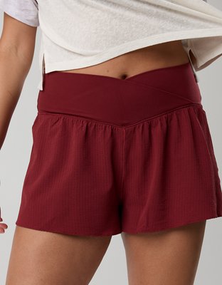 OFFLINE By Aerie Real Me Seersucker Crossover Flowy Short from American Eagle - $59.95