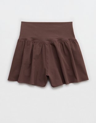 OFFLINE By Aerie Real Me Seersucker Crossover Flowy Short
