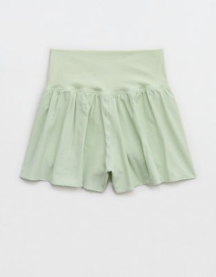 OFFLINE By Aerie Real Me Seersucker Crossover Flowy Short