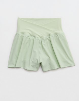 OFFLINE By Aerie Real Me Seersucker Crossover Flowy Short