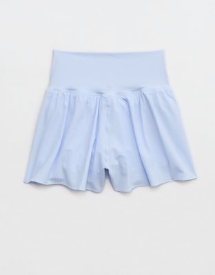 Short fluide en tissu gaufré à taille croisée Real Me OFFLINE d’Aerie