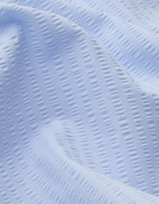 Short fluide en tissu gaufré à taille croisée Real Me OFFLINE d’Aerie