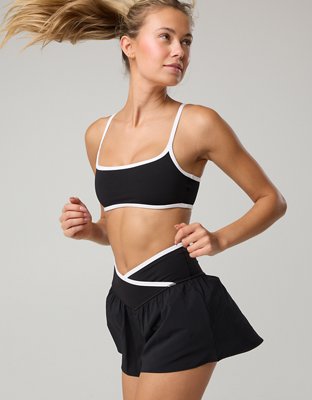 OFFLINE By Aerie Real Me Tipped Crossover Flowy Short