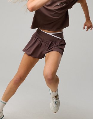 OFFLINE By Aerie Real Me Tipping Crossover Flowy Short