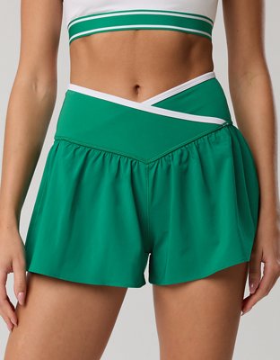 OFFLINE By Aerie Real Me Tipping Crossover Flowy Short