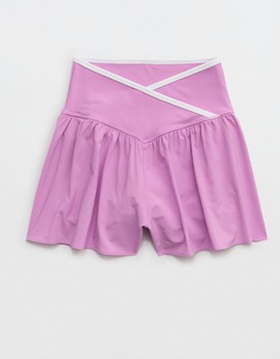OFFLINE By Aerie Real Me Tipped Crossover Flowy Short