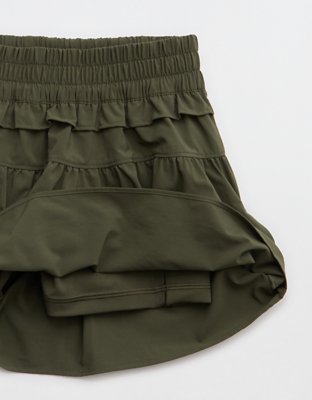 OFFLINE By Aerie Layered Ruffle Short