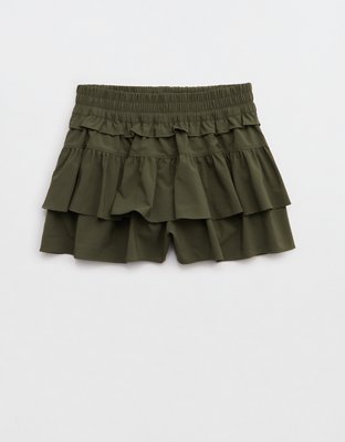OFFLINE By Aerie Layered Ruffle Short
