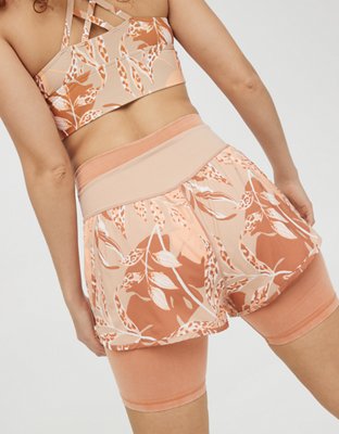 Женские брюки Aerie OFFLINE Nylon Printed Running Short — фото 3