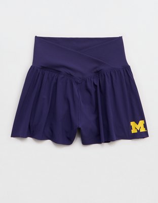 Michigan Wolverines OFFLINE By Aerie Crossover Flowy Short