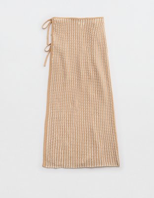 Aerie Sarong Envolvente al Crochet