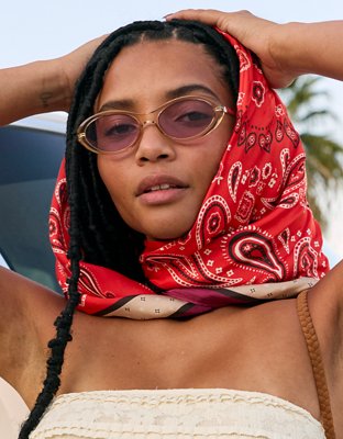 Aerie Convertible Satin Scarf