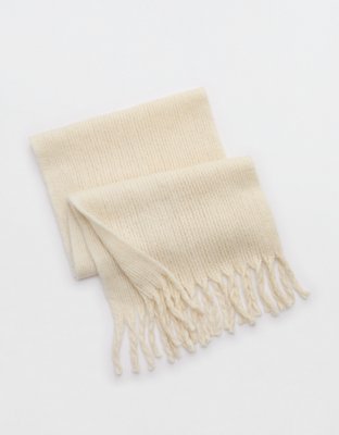 Aerie Fuzzy Knit Scarf