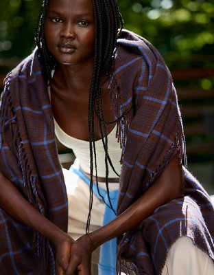 Aerie Printed Lightweight Scarf