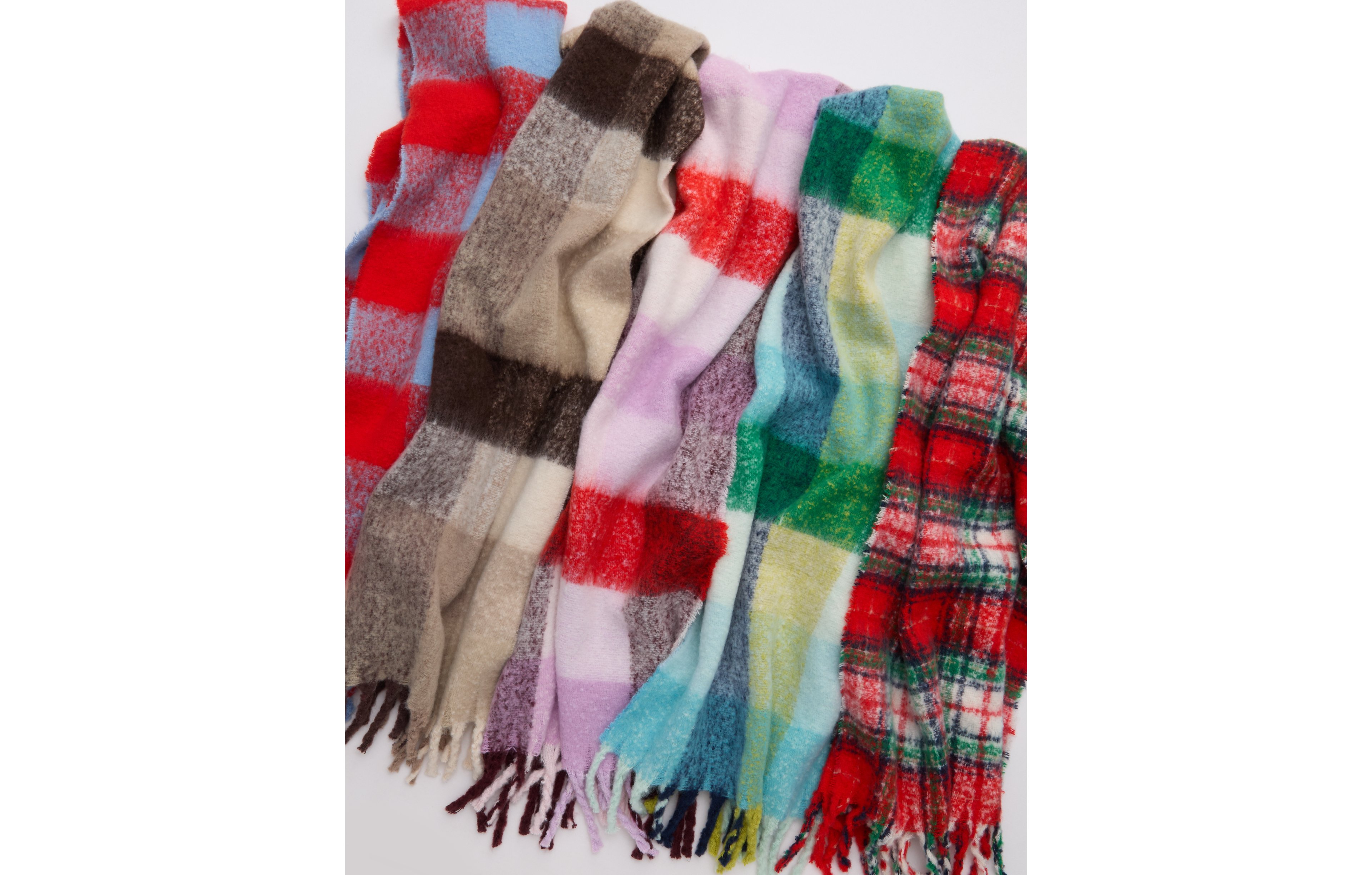 Aerie Fringe Plaid Blanket