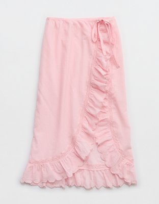 Aerie Embroidered Scalloped Sarong