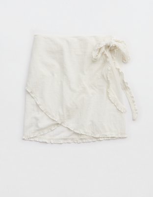 Aerie Ruffle Wrap Skirt