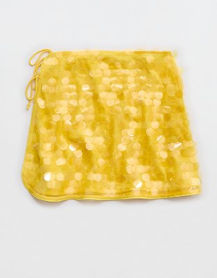 Aerie Sequin Party Mini Sarong