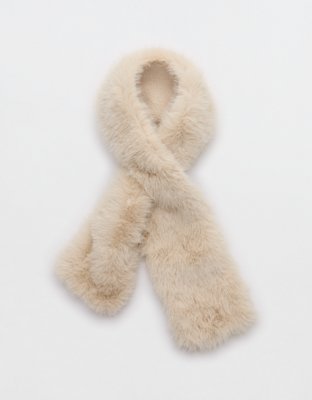 Шарф Aerie Reversible Fur Sherpa, цвет: Cake Batter — фото 1