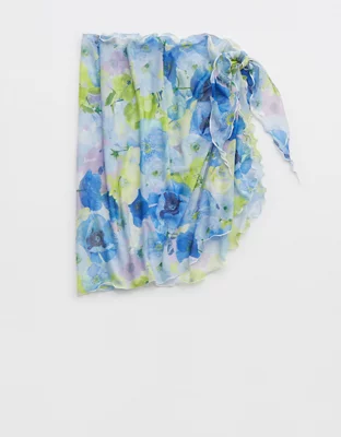 Aerie Mesh Ruffle Sarong
