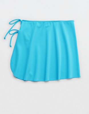 Aerie Shine Pique Swim Sarong