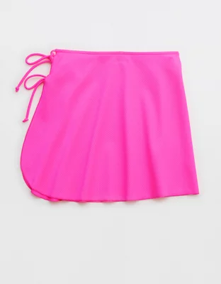 Aerie Shine Pique Swim Sarong