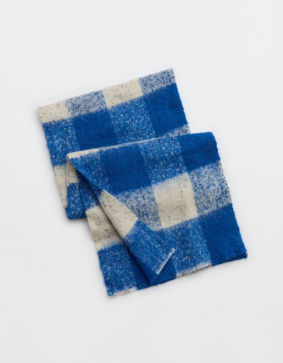 Aerie Plaid Medium Weight Scarf