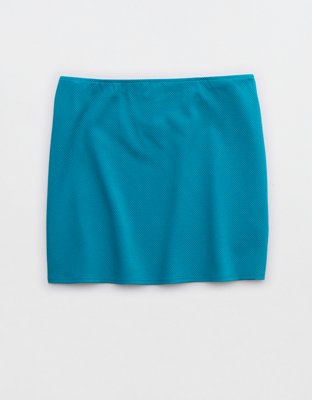 Aerie Shine Pique Swim Tube Skirt