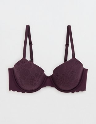 SMOOTHEZ Lace Demi Lightly Lined Bra
