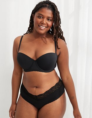 Aerie Real Happy Strapless Push Up Bra