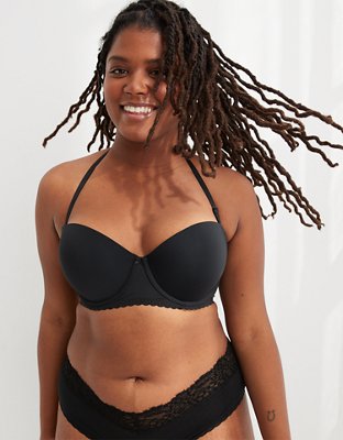 Aerie Real Happy Strapless Push Up Bra