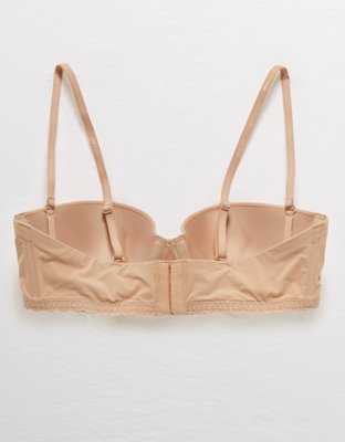 Aerie Real Happy Strapless Push Up Bra