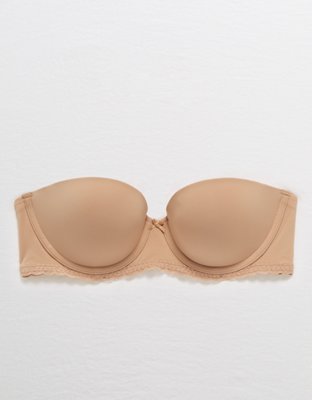 Aerie Real Happy Strapless Push Up Bra