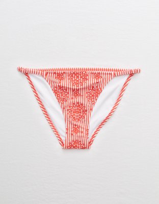 Aerie Bottom de Bikini con Tiras y Ojal