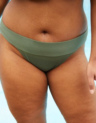 banded bikini bottom