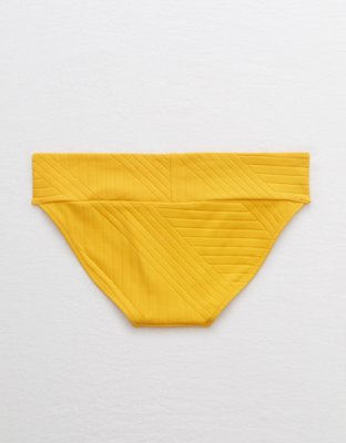 Aerie XO Ribbed Banded Bikini Bottom