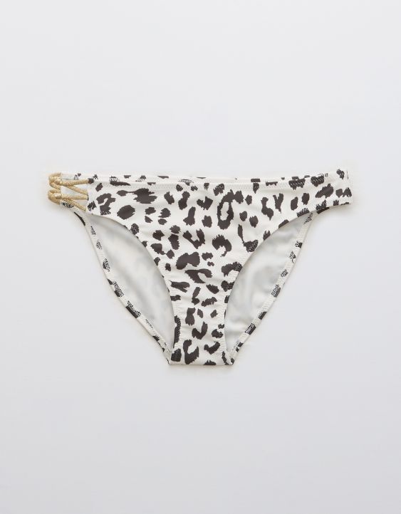 Aerie Leopard Knot Bikini Bottom