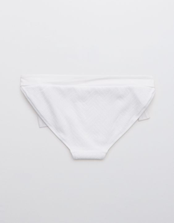 Aerie Jacquard Tie Bikini Bottom