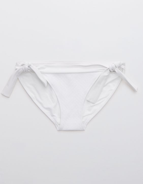 Aerie Jacquard Tie Bikini Bottom