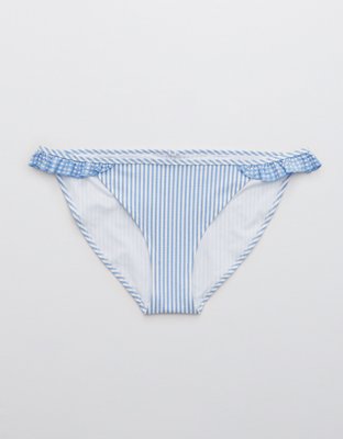 Низ бикини Seersucker, оборки — Aerie — фото 3