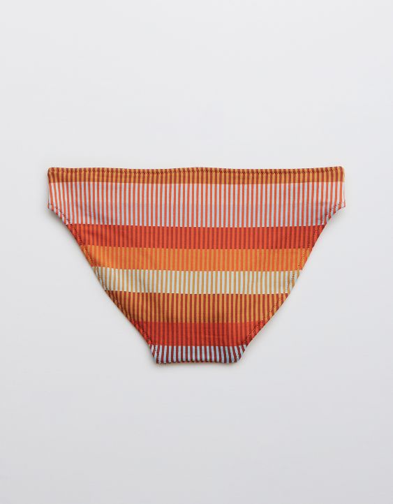Aerie Jacquard Striped Bikini Bottom